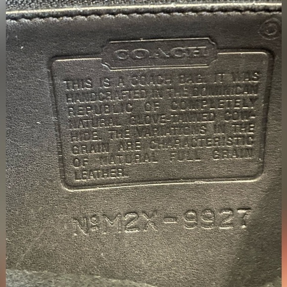 Vintage 90’s Coach Willis Bag Black - Picture 5 of 12